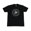 Men's 100% Cotton Boo Boo Records Seal T-Shirt (Black)