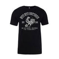 Men's Cotton/Poly T-Shirt (Black w/ Silver Logo)