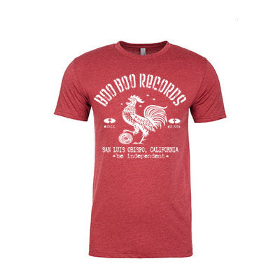 Men's Cotton/Poly T-Shirt (Red)