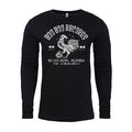 Men's Tri-Blend Long Sleeve T-Shirt (Vintage Black)