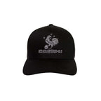 Black Retro Trucker Cap