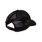 Black Retro Trucker Cap