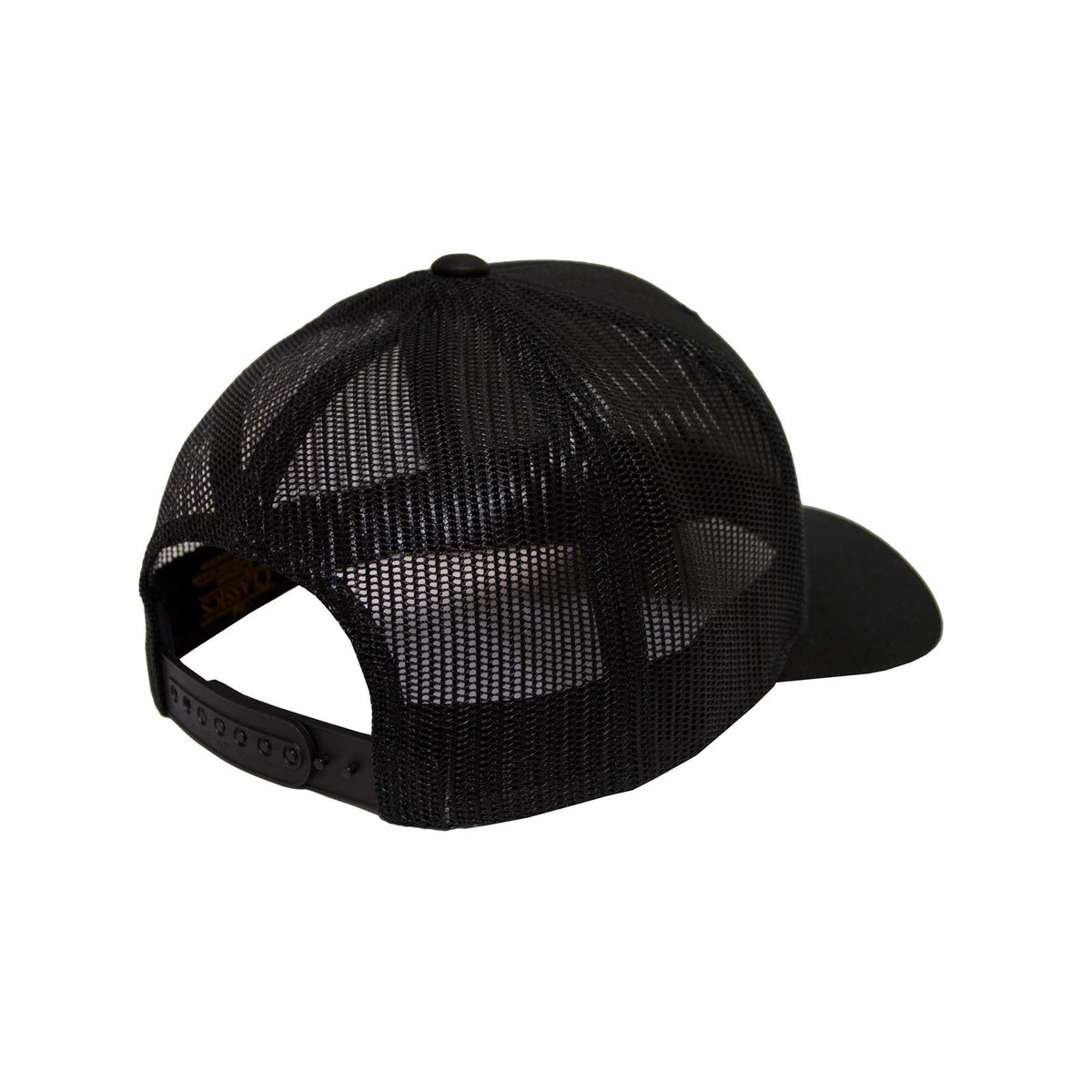 Black Retro Trucker Cap