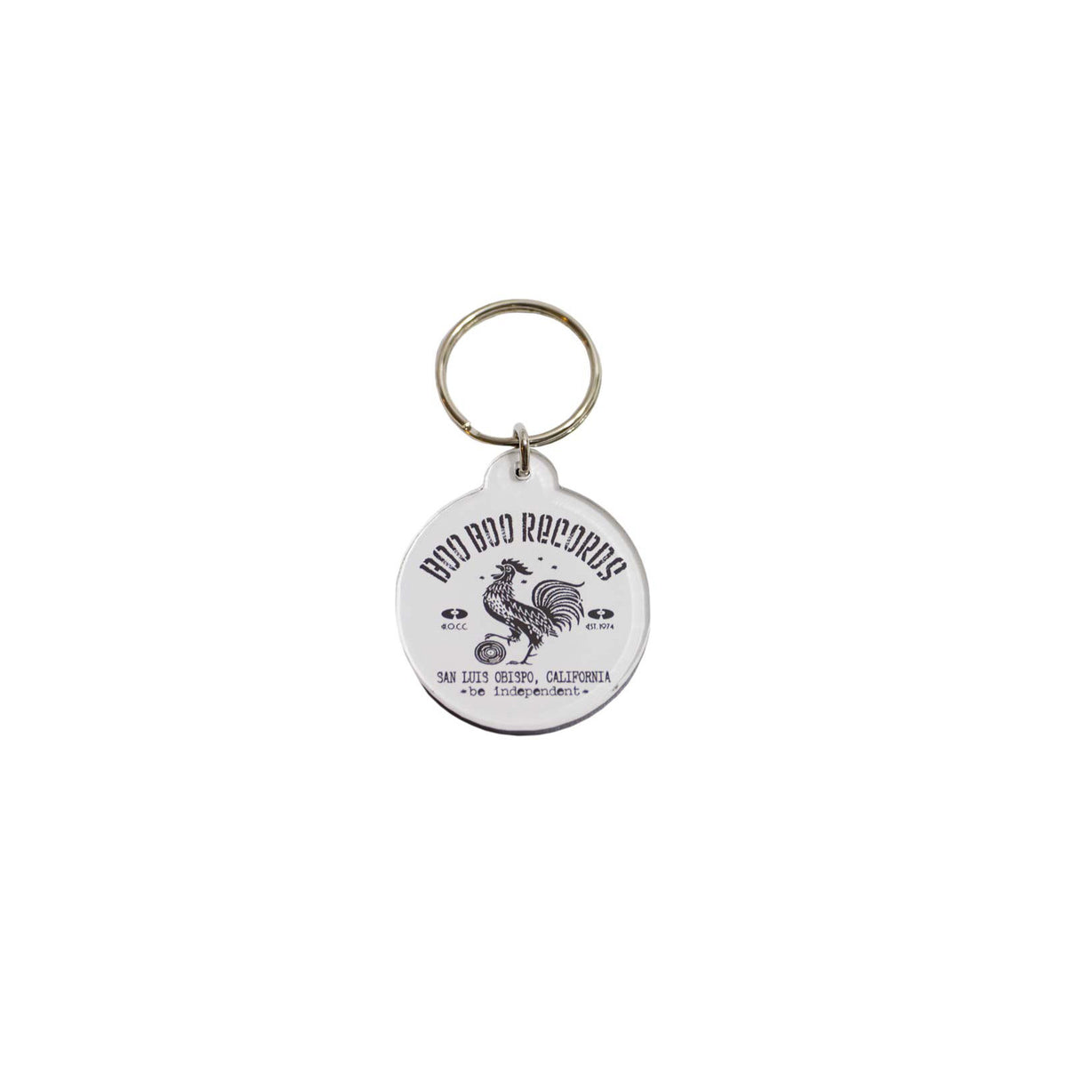 Boo Boo Keychain Classic Logo