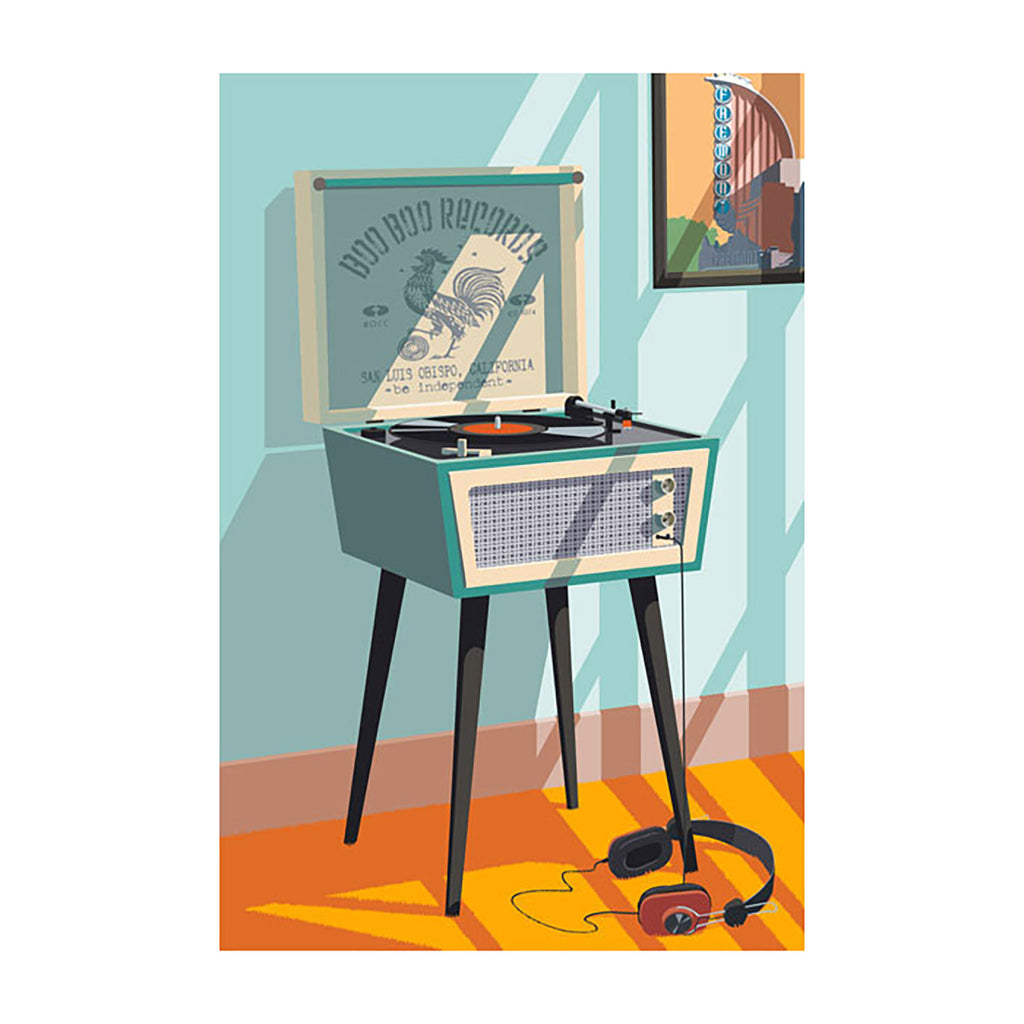 Boo Boo Records Art Print - Console