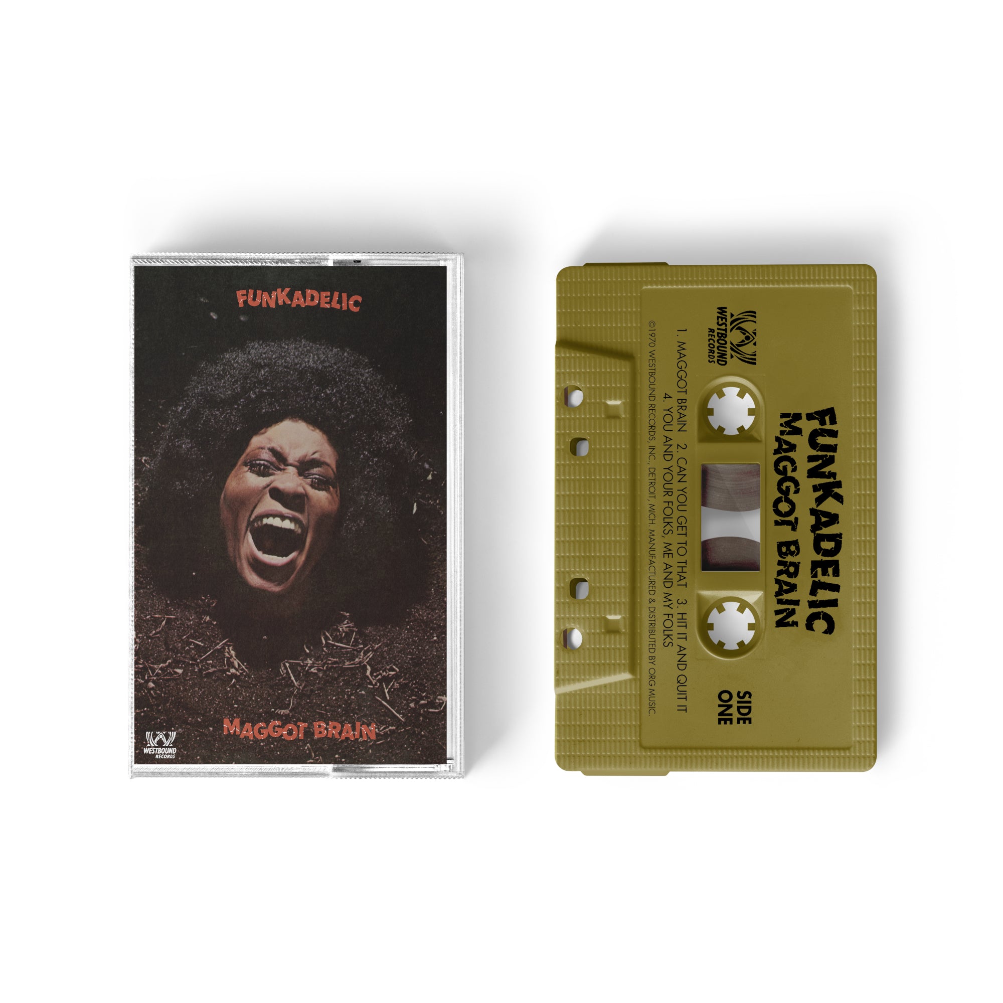 Funkadelic Maggot Brain Gold Cassette