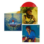 Leon Bridges Happiness Anytime Campari Red Vinyl Layout