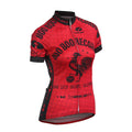 Women's Race Jersey (Boo Boo Records, Black, Red)